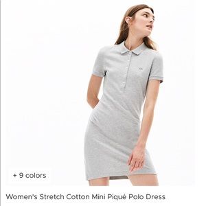 Women’s Stretch Mini Pique Polo Dress